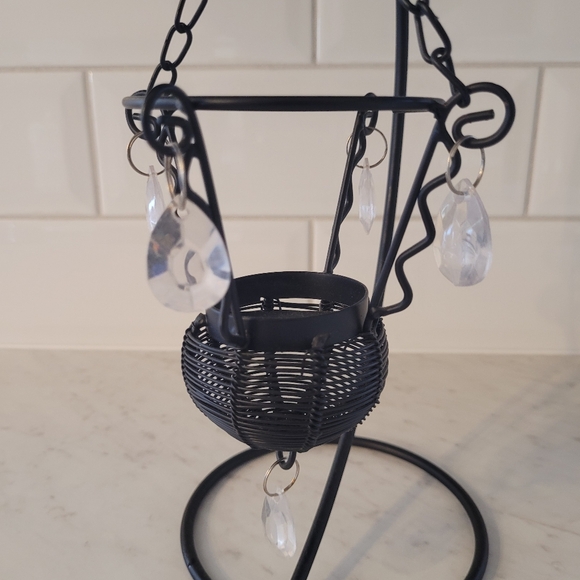 Vintage/ retro candle holder in Black - Picture 4 of 6